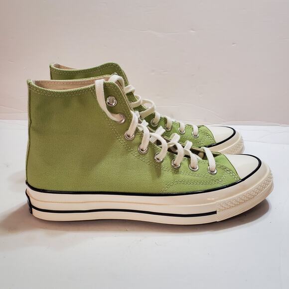 NIB Converse Chuck 70 Canvas Hi Vitality Green Egret Black Size 10/8 - Picture 7 of 12